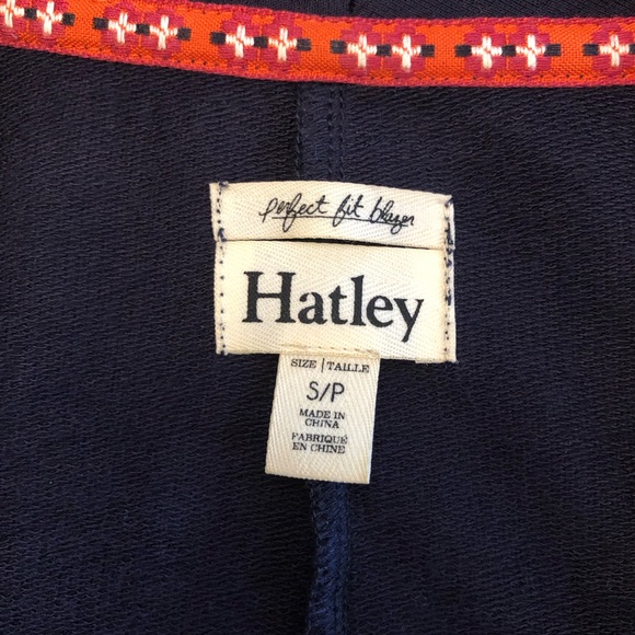 Hatley Cuffed Blazer - Navy, small - Picture 8 of 10
